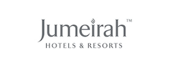 Jumeriah Hotels & Resorts Log, official preferred partners of VIP Trips for Kids
