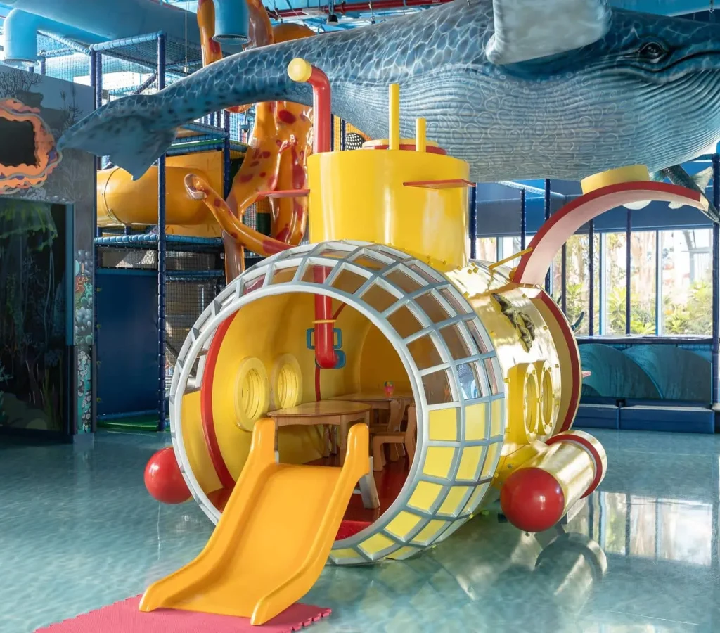 A vibrant picture of a Kids Club at Jumeirah Beach Hotel Dubai