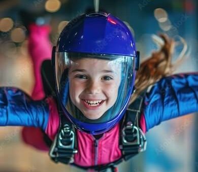 Indoor Skydiving in London with VIP Trips For Kids